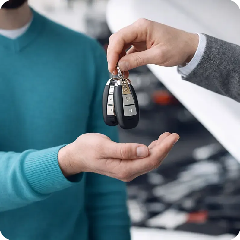 Передача ключів від авто